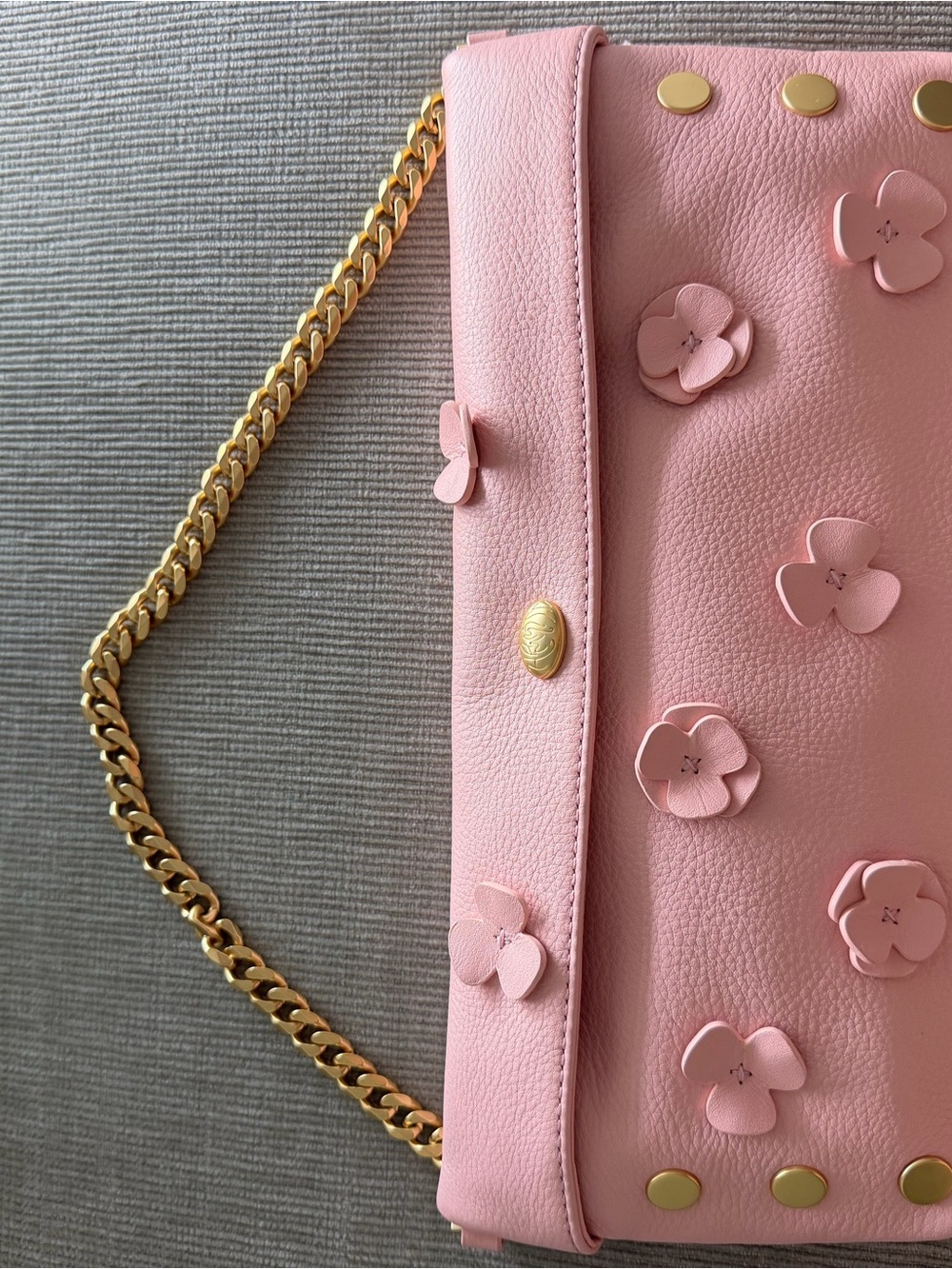 Hammitt Pink Invitation Medium Clutch - Picture 5 of 6